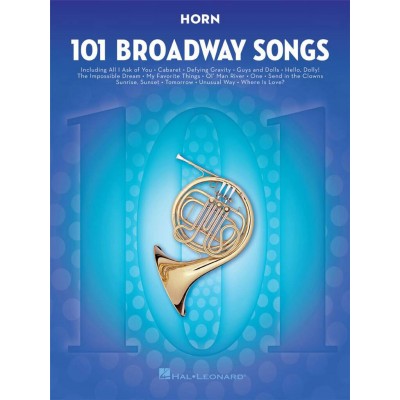 101 Broadway Songs For Horn