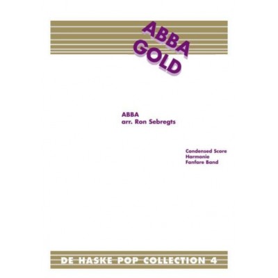 Abba Gold (arr. Ron Sebregts) - De Haske Pop Collection - Parties Separees