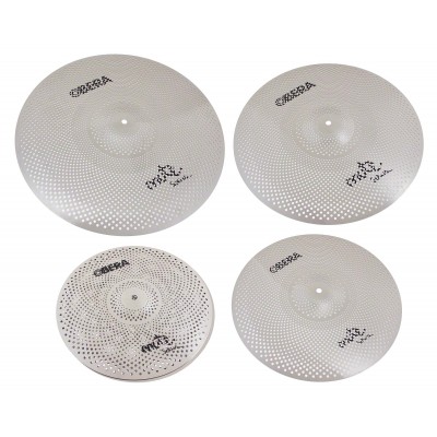 Set 4 Cymbales Silencieuces Mute - 14