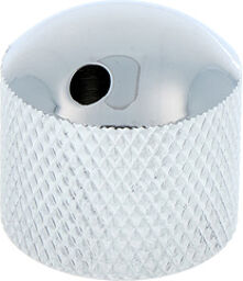 Potentiometer Dome Knob Chrome