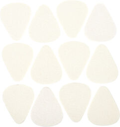 Felt Pick White Blanc