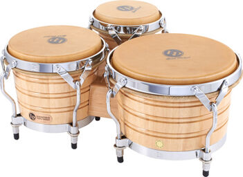 202AW Triple Bongo Set Bois naturel