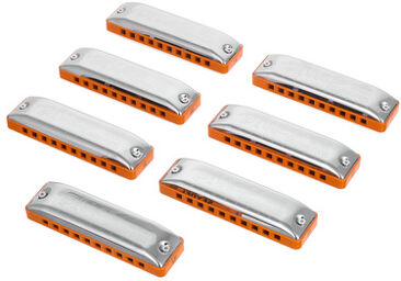 Harmonica Set Session Steel
