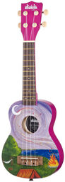 Ukadelic Happy Camper Ukulele Happy Camper Graphic
