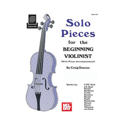Duncan Craig - Solo Pieces For The Beginning Violinist - Violin