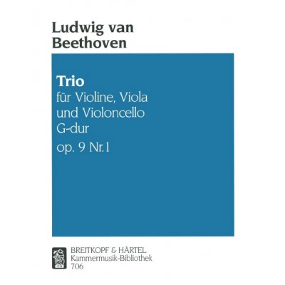 Beethoven - Streichtrio G-Dur Op. 9/1 - Violon, Alto Et Violoncelle