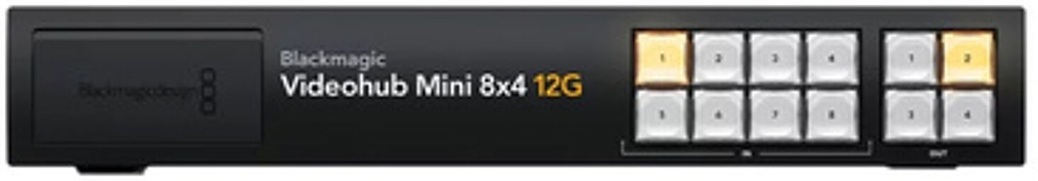 Videohub Mini 8x4 12G