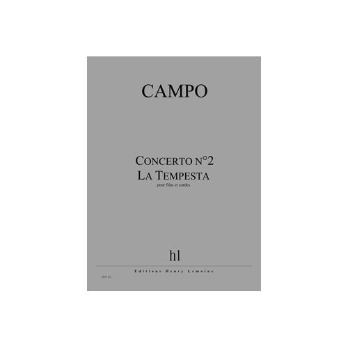 Campo - La Tempesta - Flûte et Cordes