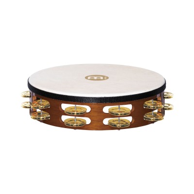 TAH2B-ab - 10 Cadre Bois - Cymbalettes Laiton