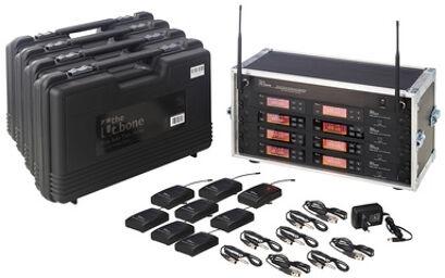 free solo PT 660 MHz/8 CH Rack