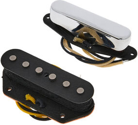 '55/'56 Whiteguard Tele Set Noir