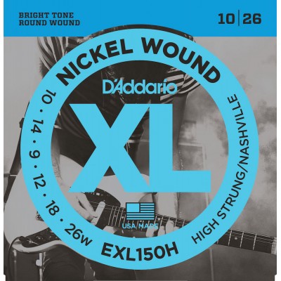 EXL150H Nickel Wound HIGH-strung/nashville 10-26