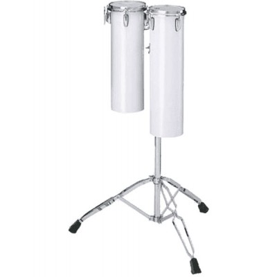 Set De Rocket Toms 6X18 & 6X21 Artic Blanc