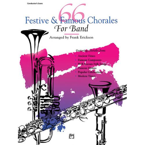 Erickson Frank - 66 Festive And Famous Chorales - Clarinet 2