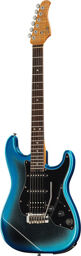 GTRS Guitars int. Prof. 800 DN Dark Night avec finition du manche mate