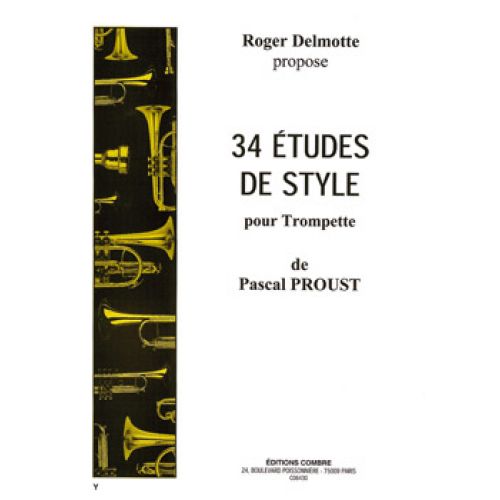 Proust - 34 Etudes De Style - Trompette