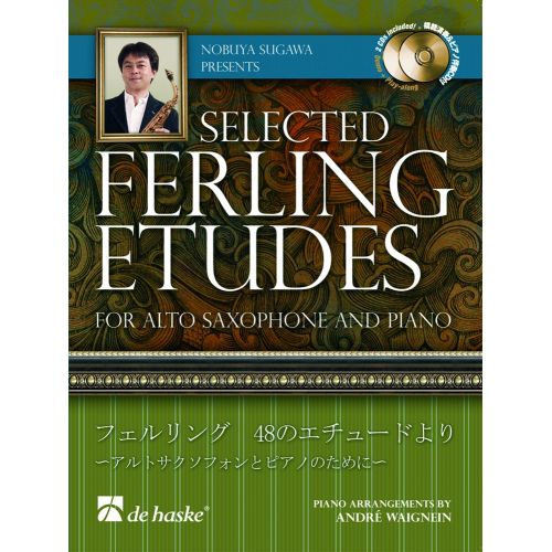 Selected Ferling Etudes Sax Alto + CD