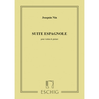 NIN - SUITE ESPAGNOLE - VIOLON ET GUITARE
