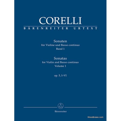 A. - Sonatas For Violin And Basso Continuo Op.5, I-Vi Vol.1