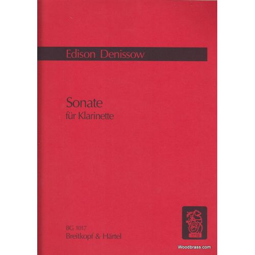 Denissow Edison - Sonate Pour Clarinette Seule