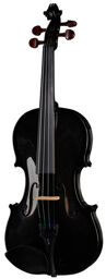 SR1401 Harlequin Violin 4/4 BK Noir