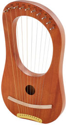 LH10N Lyre Harp 10 Strings NA Naturel