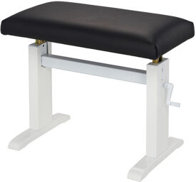 Mod. 60 Piano Bench WH pol.
