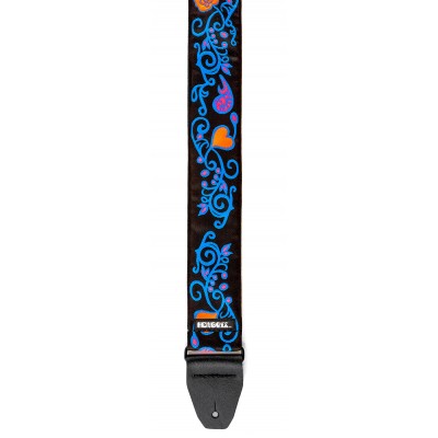 Jimi Hendrix Blacklight Monterey Blue