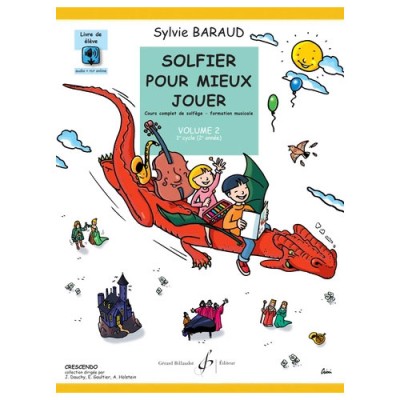 Baraud S. - Solfier Pour Mieux Jouer Vol.2 (élève)
