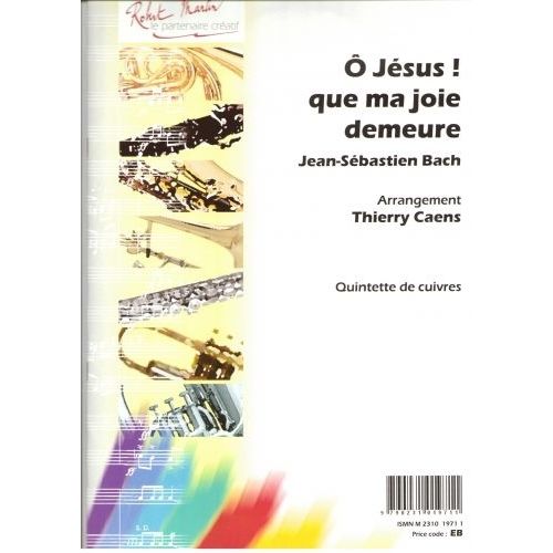 Bach J.S. - Caens T. - O Jsus Que Ma Joie Demeure