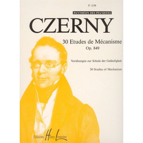 Czerny Carl - Etudes De Mecanisme (30) Op.849 - Piano