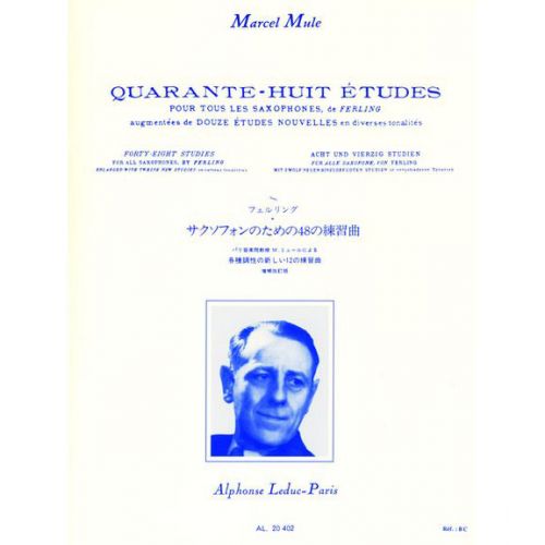 Mule Marcel - 48 Etudes D'apres Ferling - Saxophone