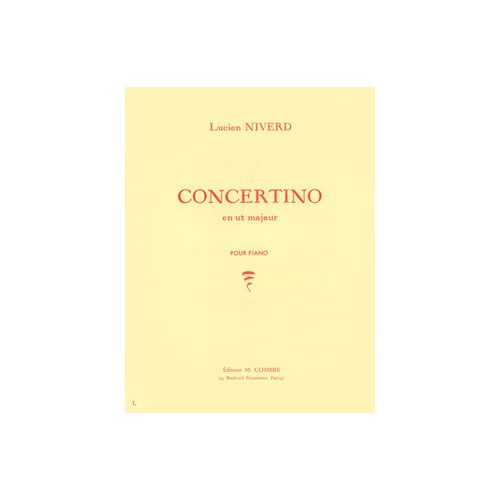 Niverd - Concertino En Ut Majeur - Piano