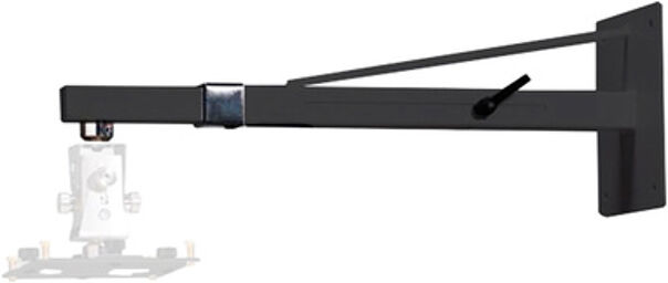 Arakno Telesc. Wall Mount Bk Black powder