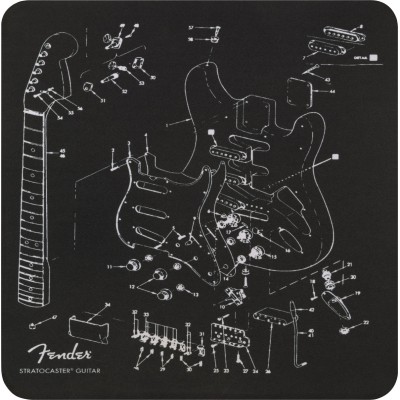 Mousepad Exploded Strat