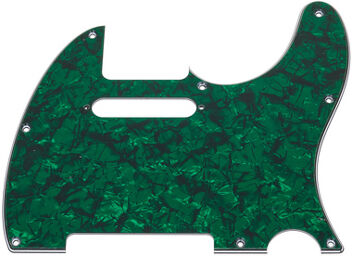 T-Style Pickguard Green Pearl Nacre verte