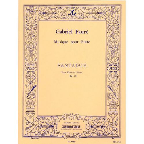 Faure G. - Faisie Op.79 - Flute, Piano