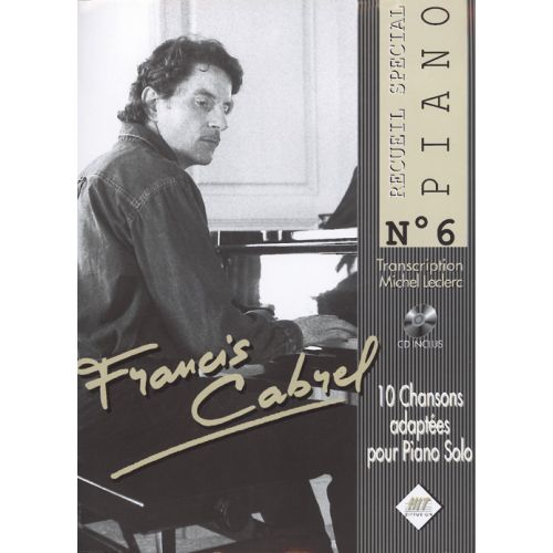 Cabrel Francis - Special Piano N6 + CD - Piano