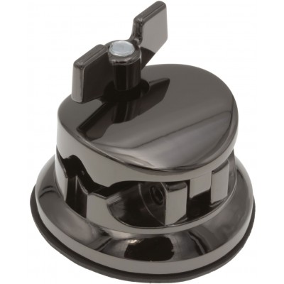 TB10BK - Coquille Ronde Deluxe Support Tom / Tom Basse Noir 50mm (x1)