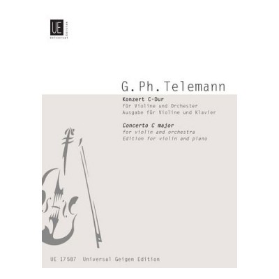 TELEMANN G.P. - KONZERT C MAJ - VIOLIN AND ORCHESTRA