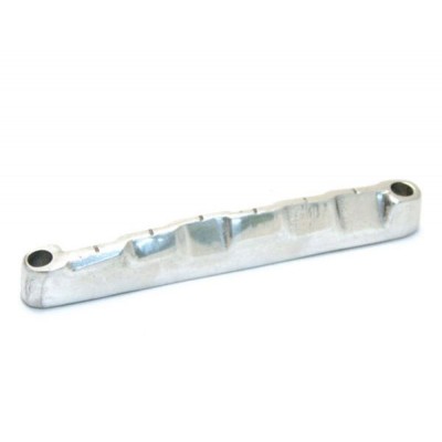 Bridge Assembly, With Compensated Saddle, G6120W, Chrome