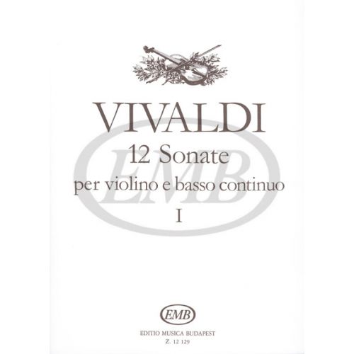 Vivaldi A. - Sonate (12) Vol. 1 - Violon et Piano