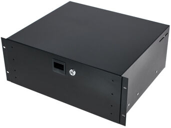 87404-A Rack Drawer Alu 4U