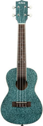 KA-SPRK-AQUA Concert Ukulele Rhapsody In Blue Sparkle