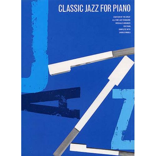 CLASSIC JAZZ- PIANO SOLO