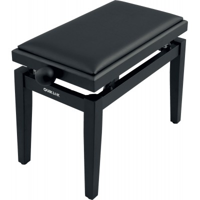 PB100BKS Siège Deluxe en Bois - Noir Mat