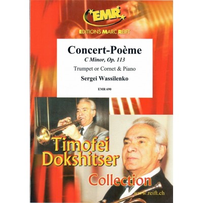 Wassilenko Sergei - CONCERT-poeme Op.113 - Trompette & Piano