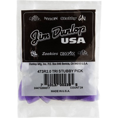 Tri Stubby, Sachet De 24, Light Purple, 2.00 Mm