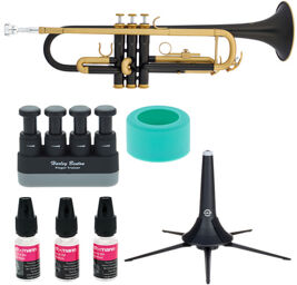 Blacky Trumpet Starter Set Noir
