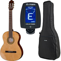 Classic 4/4 Guitar Bundle Noir